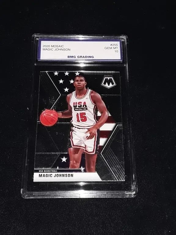 2020 Mosaic Magic Johnson #255 GEM MT 10