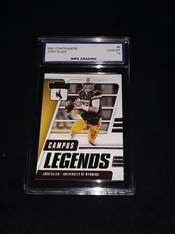 2021 Contenders Josh Allen #8 GEM MT 10