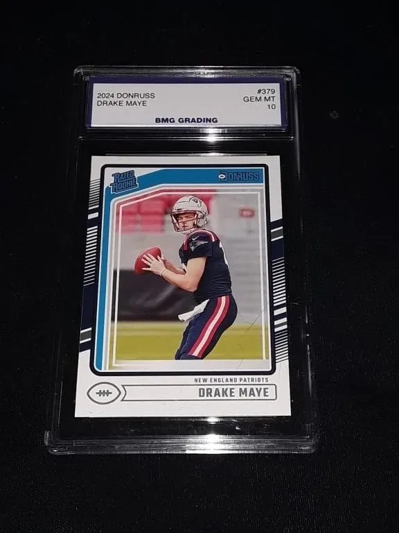 2024 Donruss Drake Maye #379 GEM MT 10