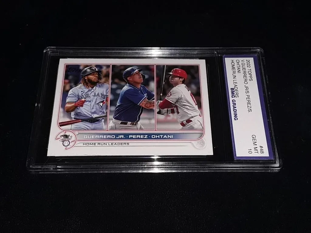 2022 Topps V.Guerrero Jr/S.Perez/S.Ohtani #48 GEM