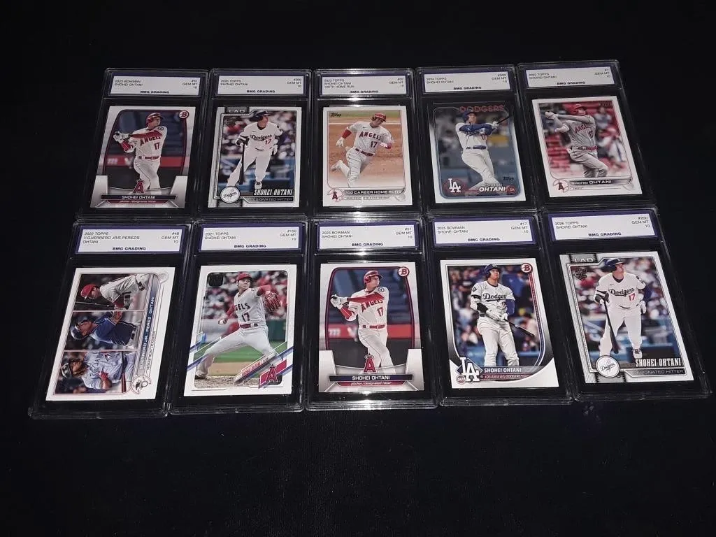Shohei Ohatani 20 Card Graded Lot