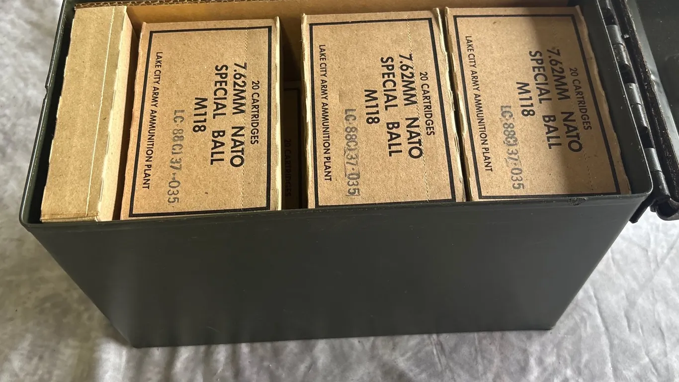 7.62 Nato Special Ball M118 (Neenah, WI)