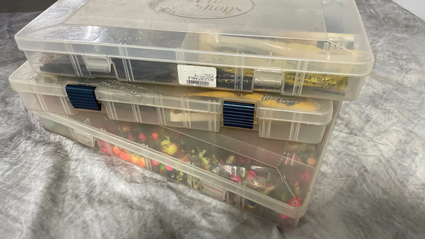 (3) Tackle Storage Box W/Contents (Neenah, WI)
