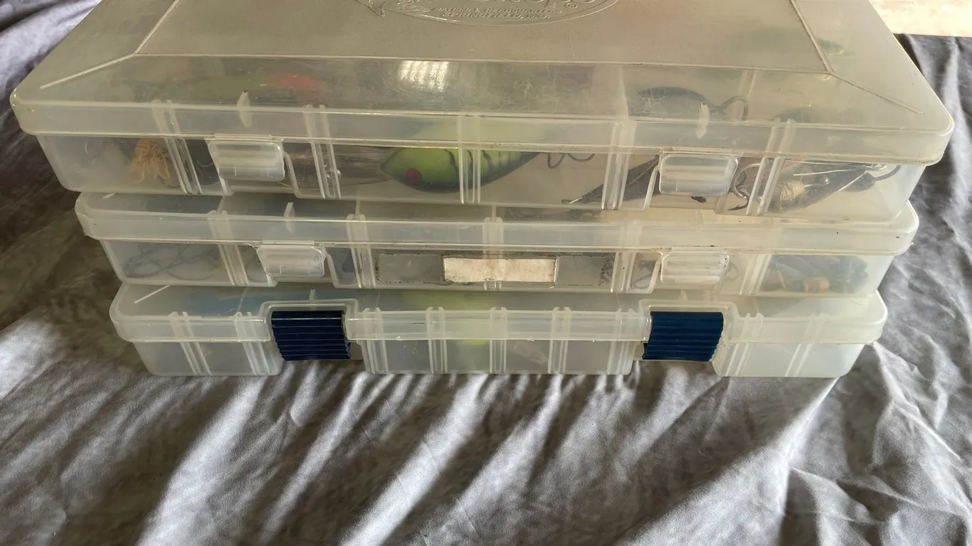 (3) Tackle Boxes W/Contents (Neenah, WI)