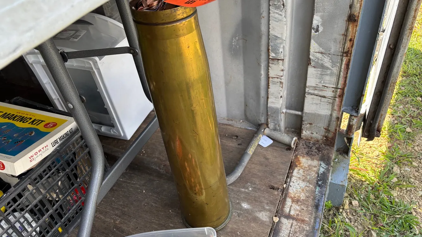 Bullet with Pennies (Arcadia, WI)