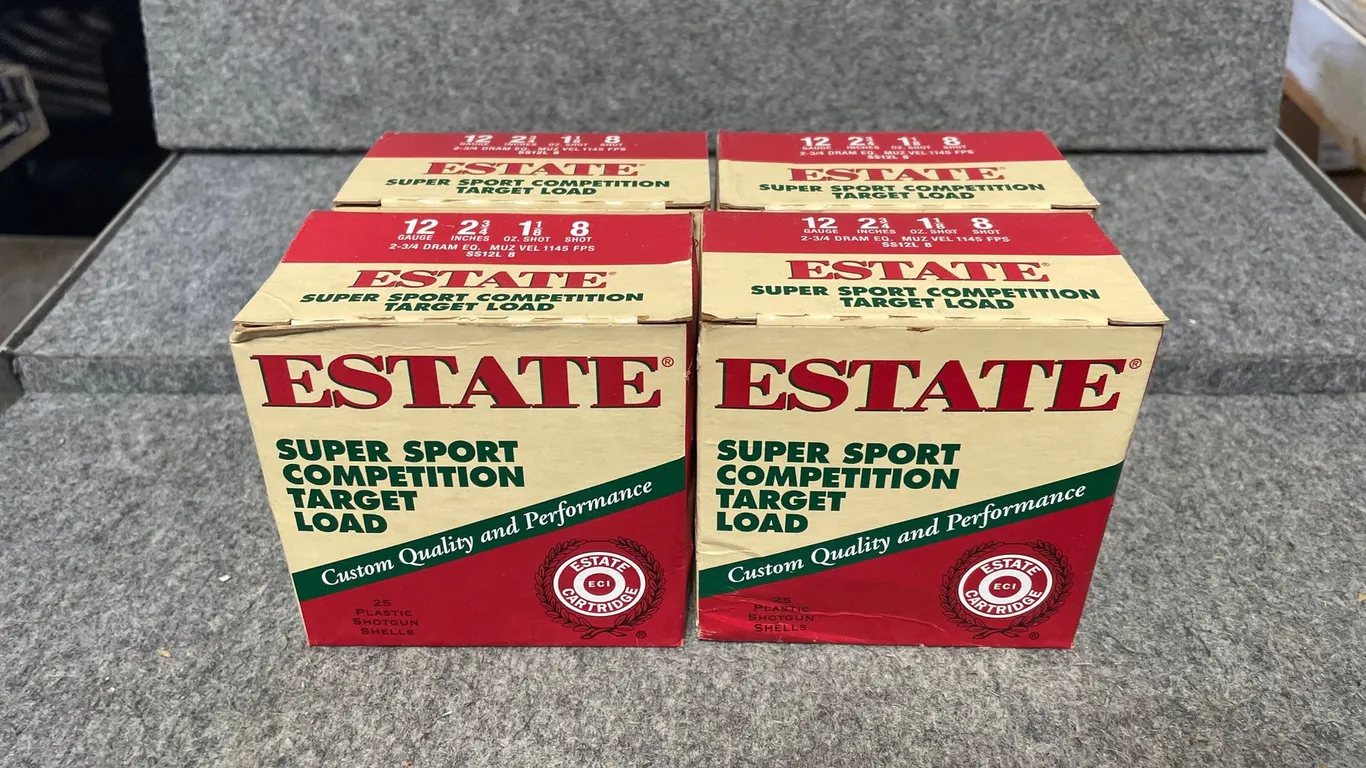 (100) Rds., Estate, 12 Ga. Target Load (Downing, WI)