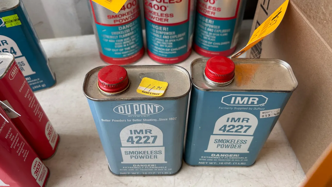 (2) IMR 4227 Smokeless Powder (Arcadia, WI)