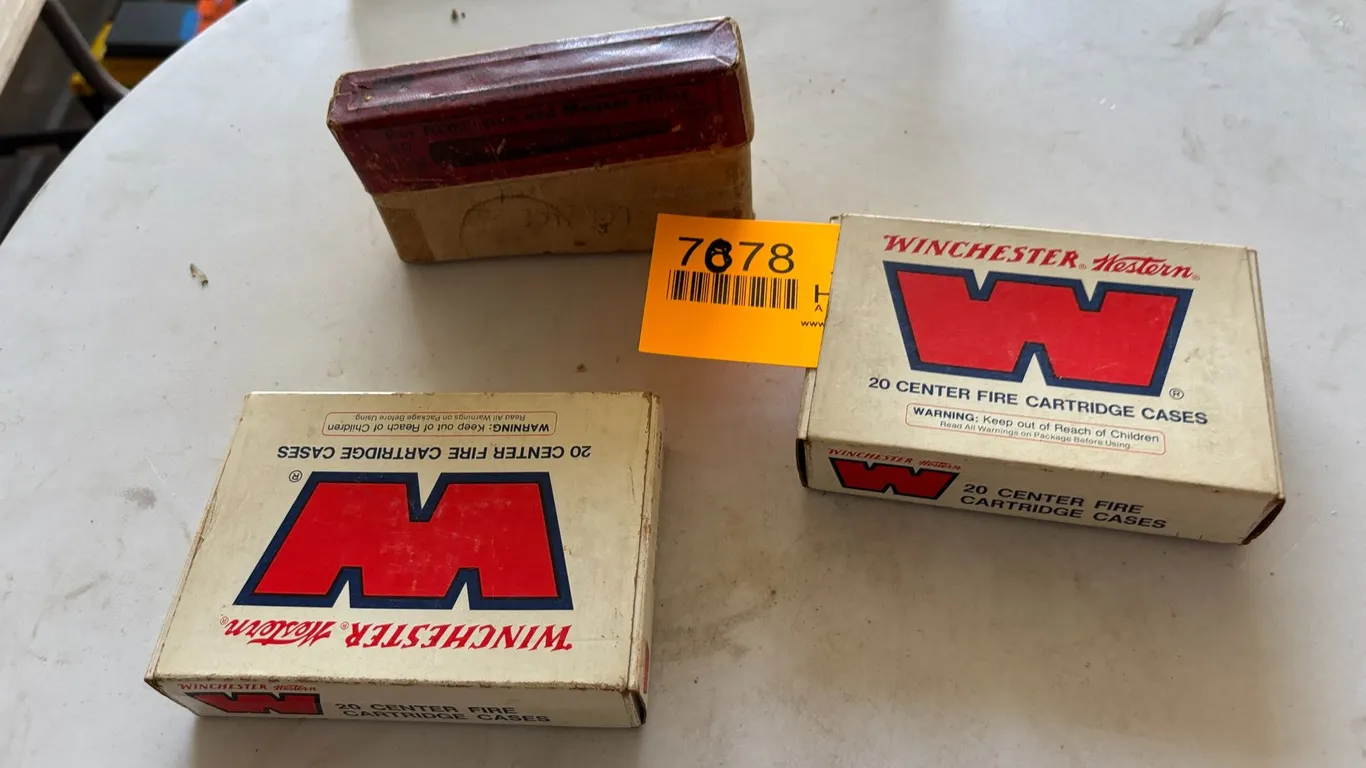 (3) Boxes of 7mm Ammunition (Arcadia, WI)