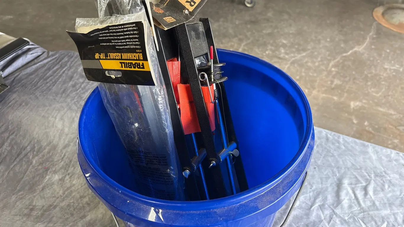Polar Tip Ups and Hole Cleaner (Neenah, WI)