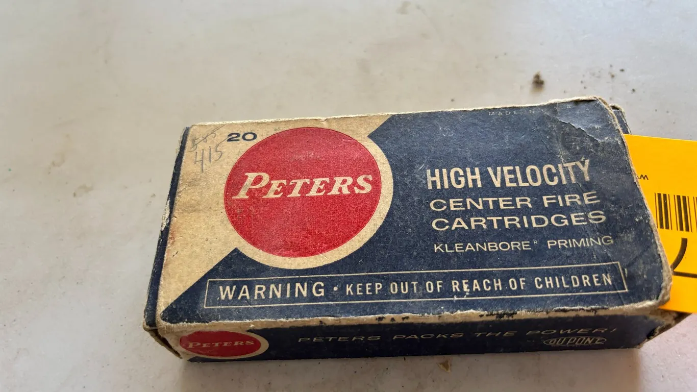 (1) Box of Peters 243 WIN (Arcadia, WI)