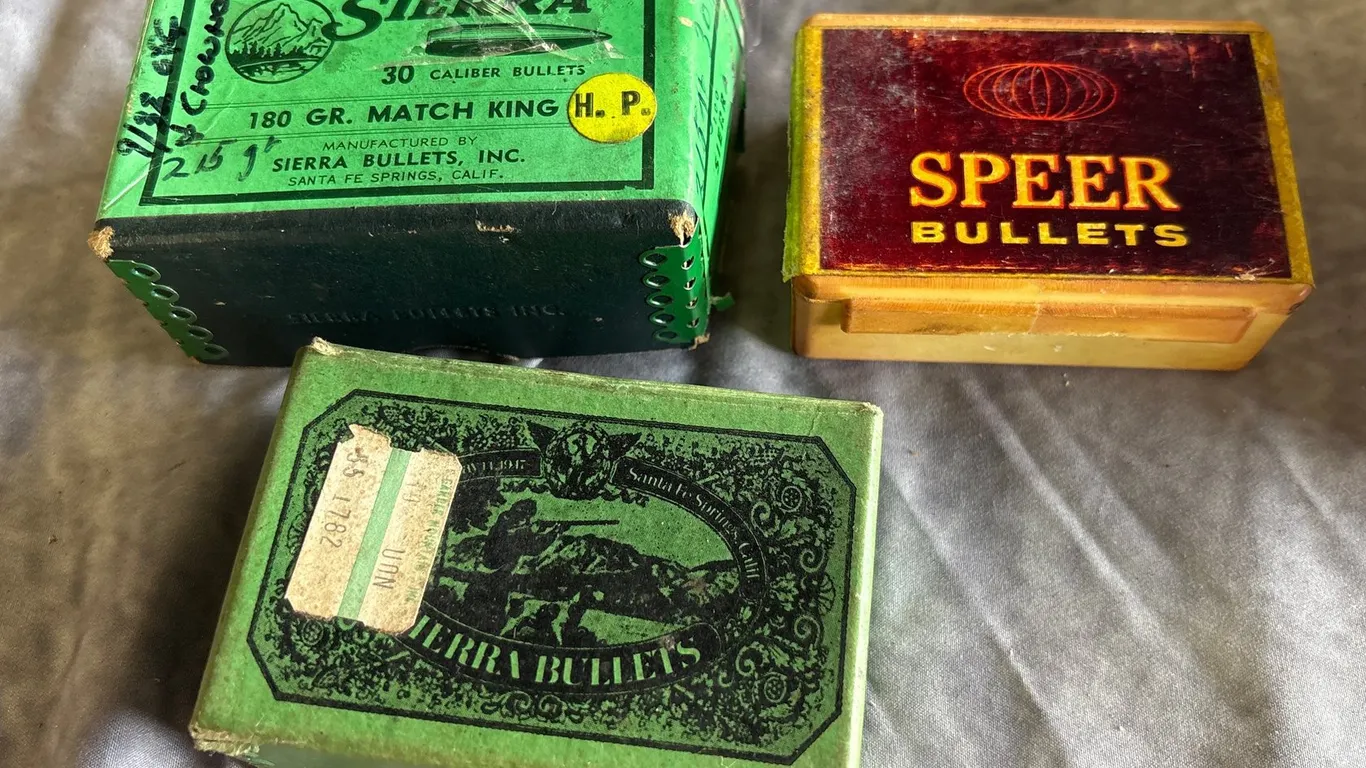 Sierra and Speer 30 Cal Bullets (Neenah, WI)