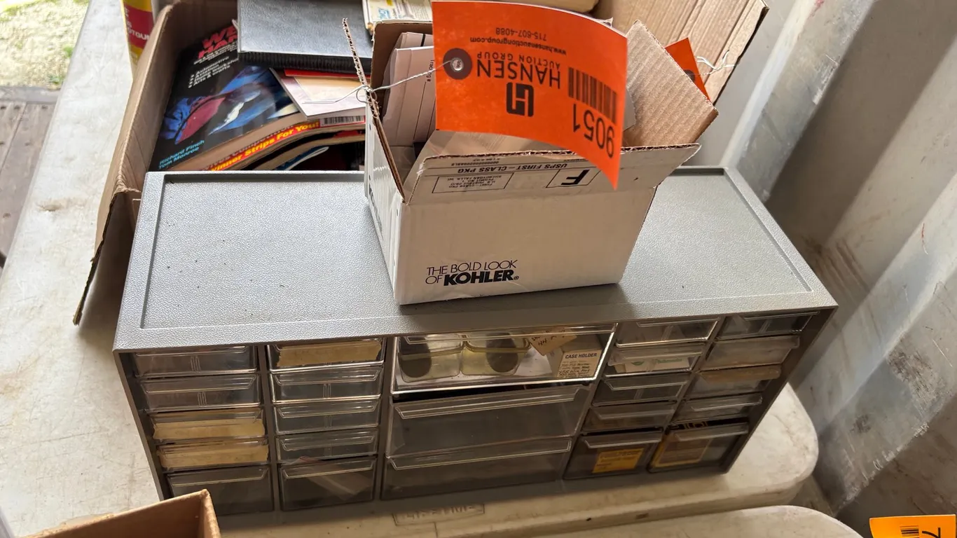 Bolt Bin with Contents (Arcadia, WI)