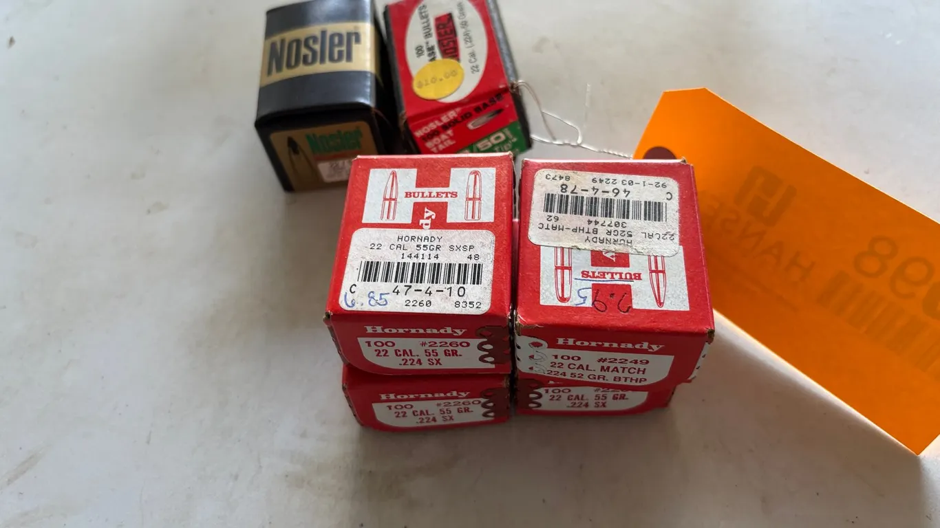 (6) .22 Cal Bullets (Arcadia, WI)