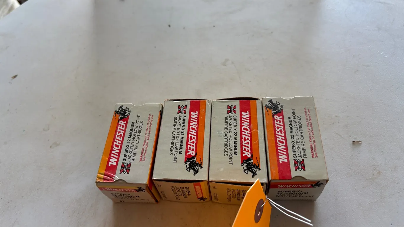 (4) Boxes of Winchester X-Super .22 Mag Shells (Arcadia, WI)