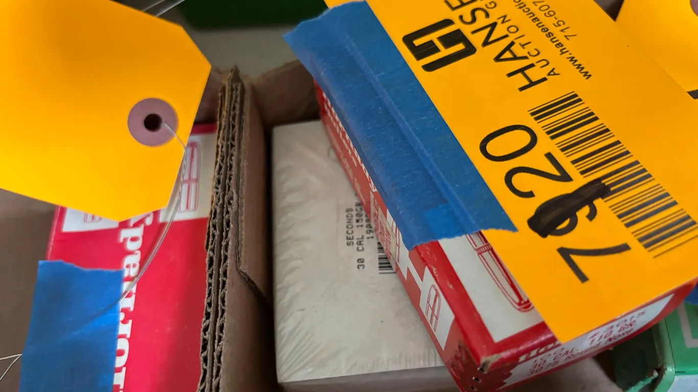 (2) Boxes of 30 Cal (Arcadia, WI)