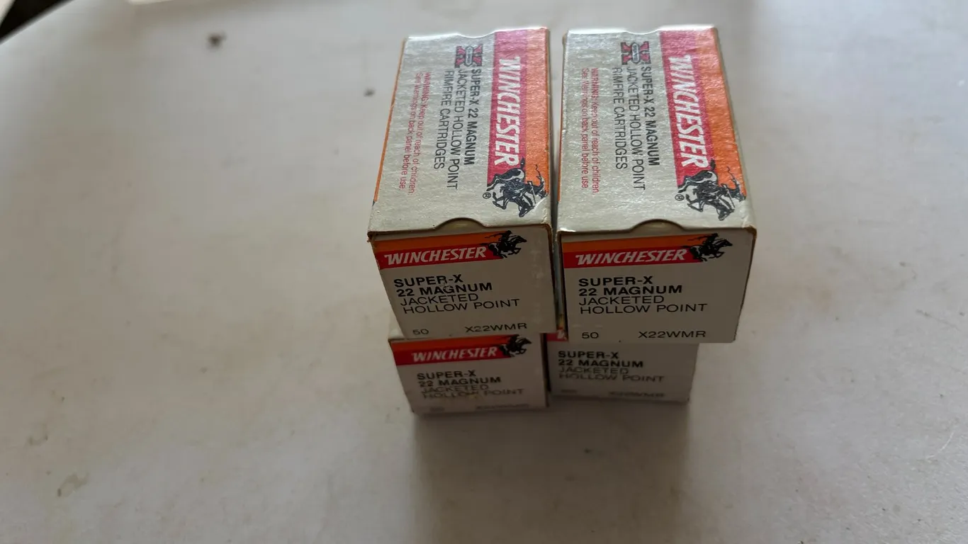 (4) Boxes of Winchester X-Super .22 Mag Shells (Arcadia, WI)