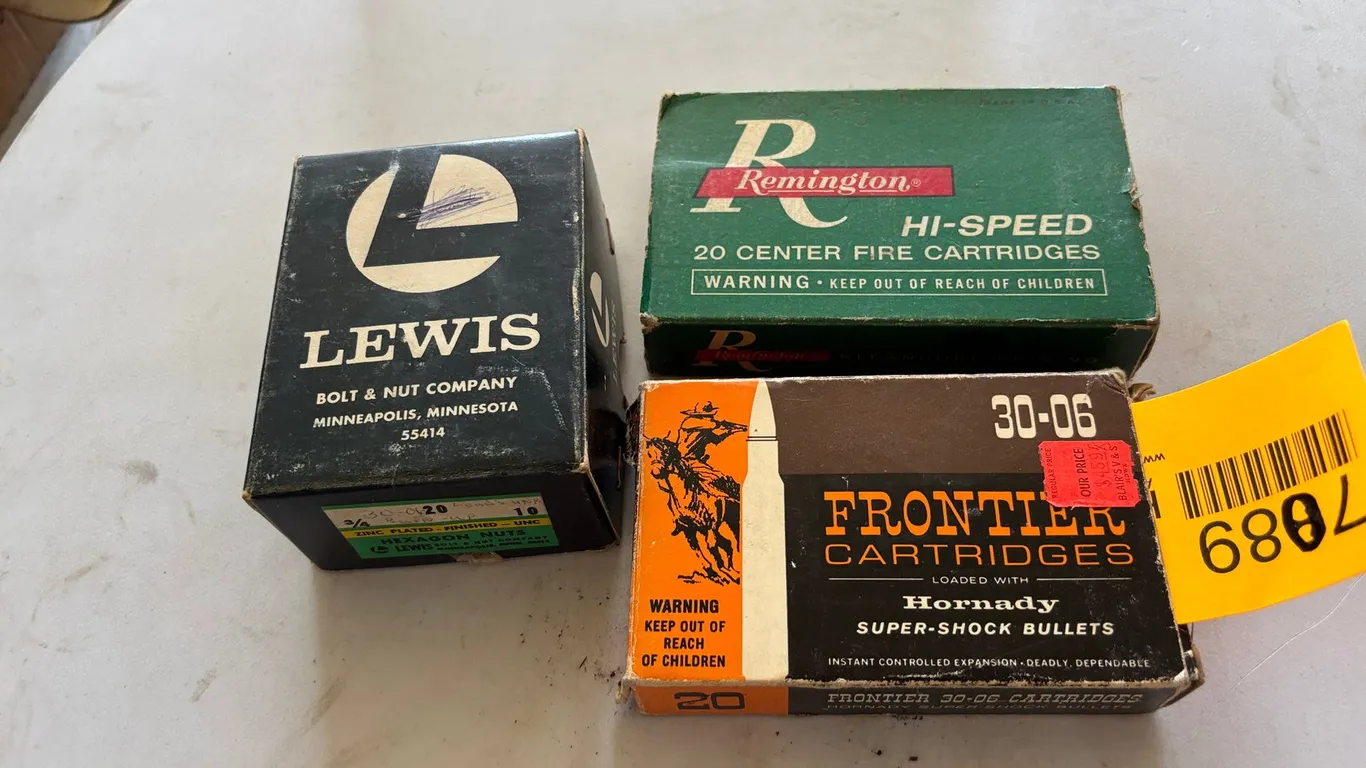 (3) Boxes of 30-06 Shells (Arcadia, WI)