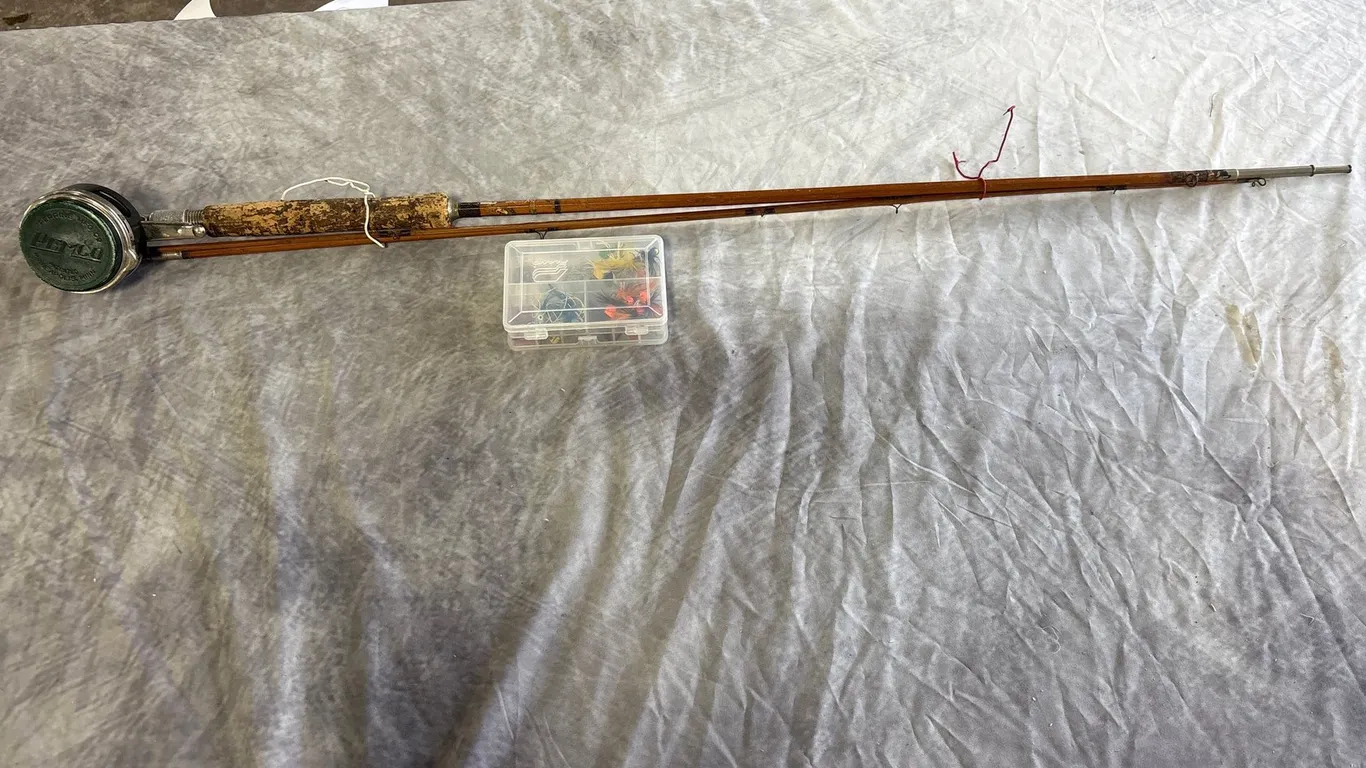 Vintage Bamboo Fly Rod (Neenah, WI)