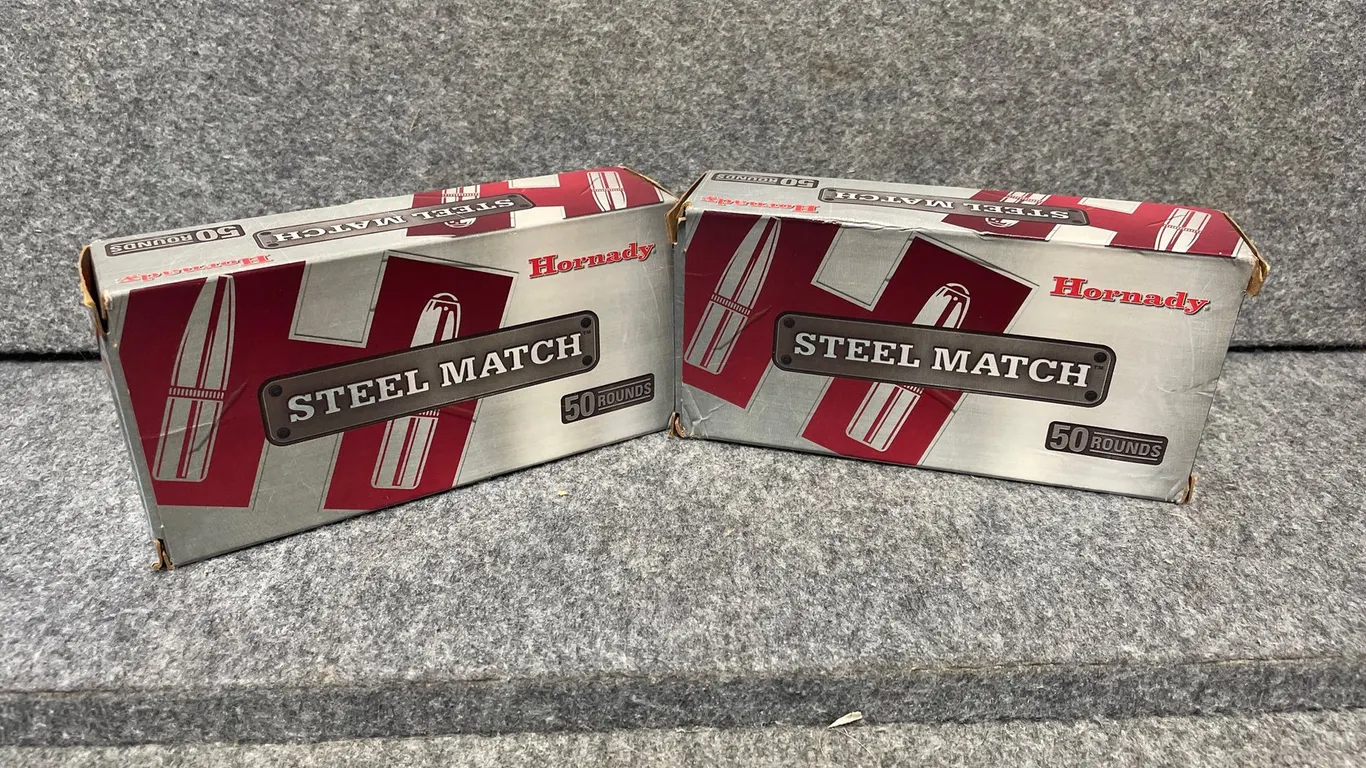 (90) Rds., Hornady, 45 Auto Steel Match (Downing, WI)
