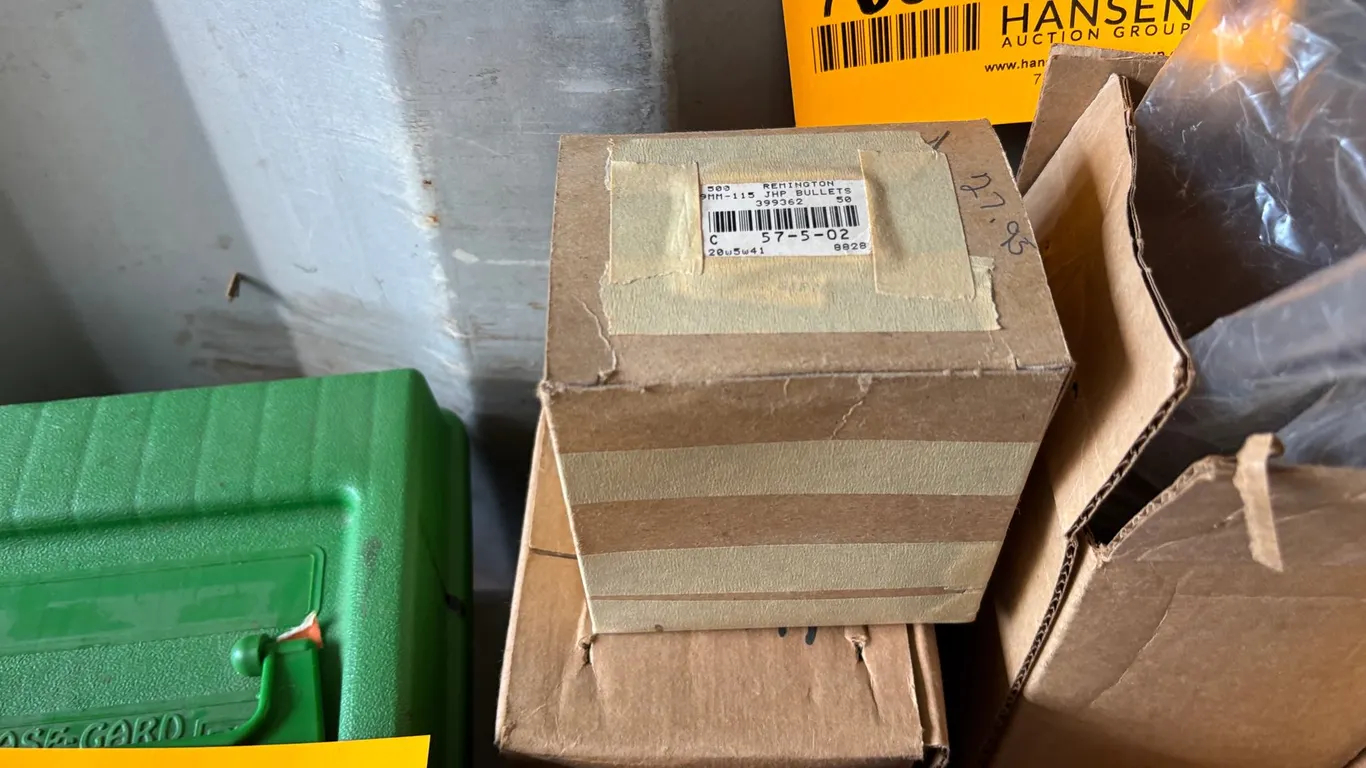 Box of 9mm Bullets (Arcadia, WI)