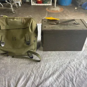 Authentic US Military Ammo Box and Vintage Ammo (Neenah, WI)