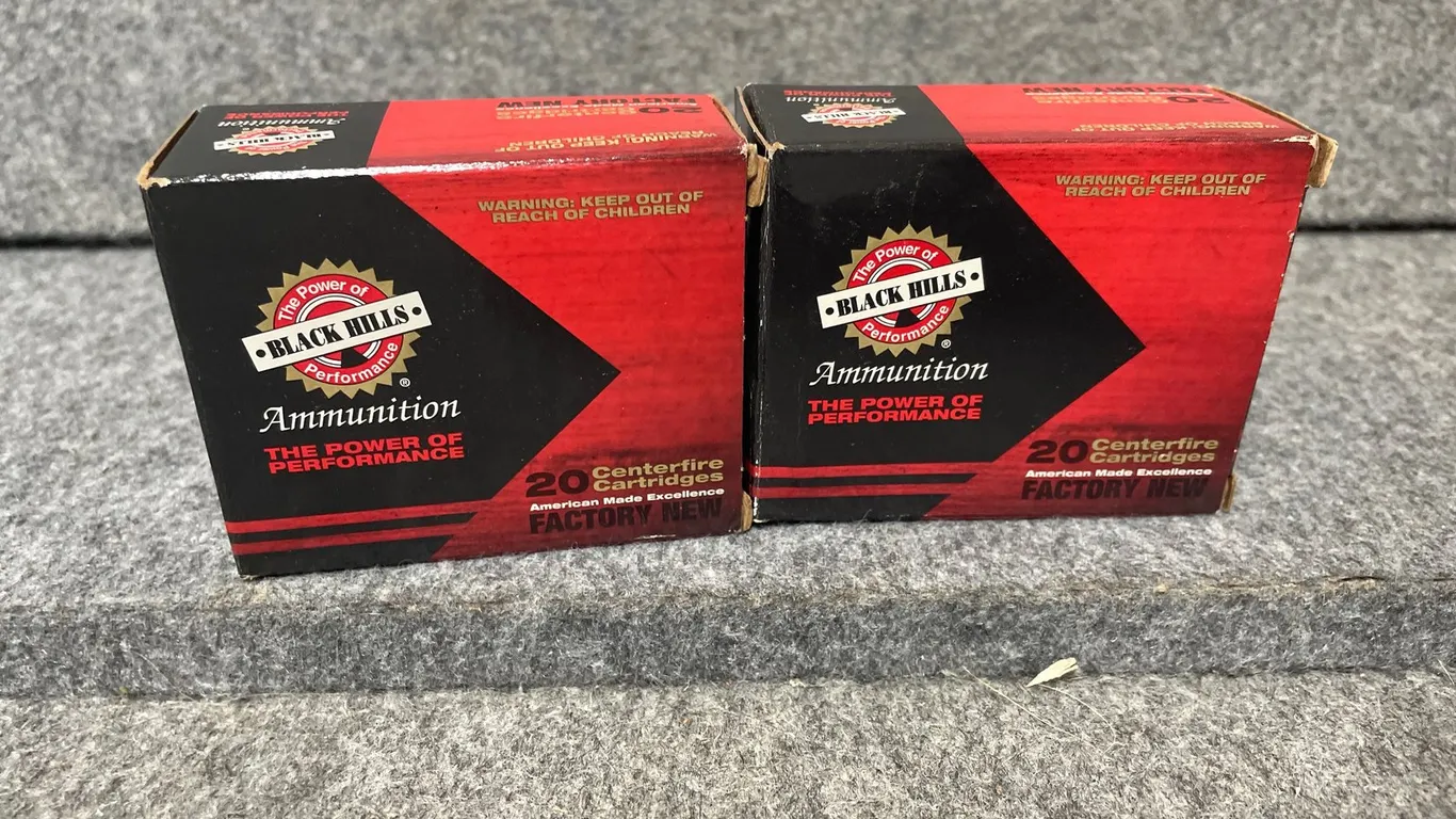(40) Rds., Black Hills, 45 ACP +P, (Downing, WI)