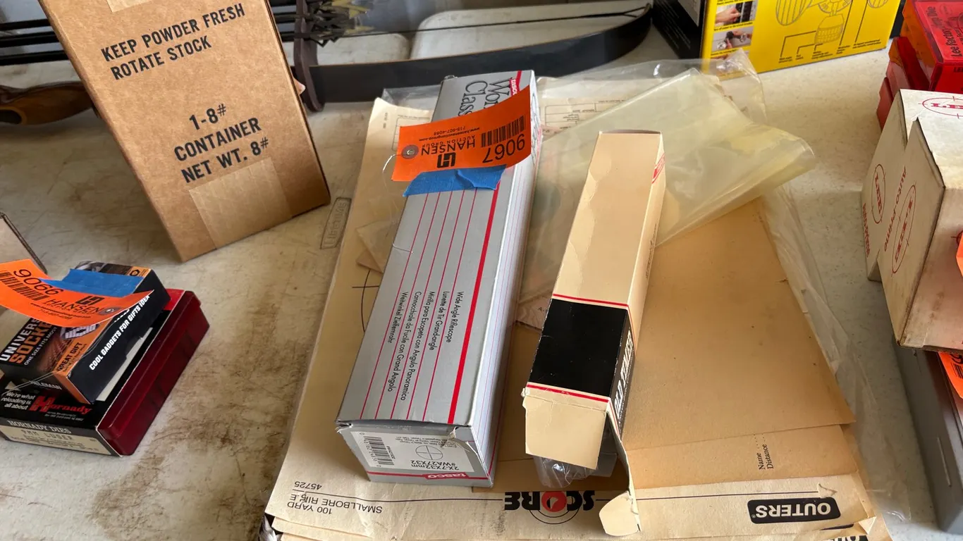 Scope, Targets, and Knife (Arcadia, WI)
