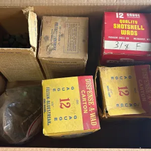 Vintage Alcan and Paragon Shotgun Wads (Neenah, WI)