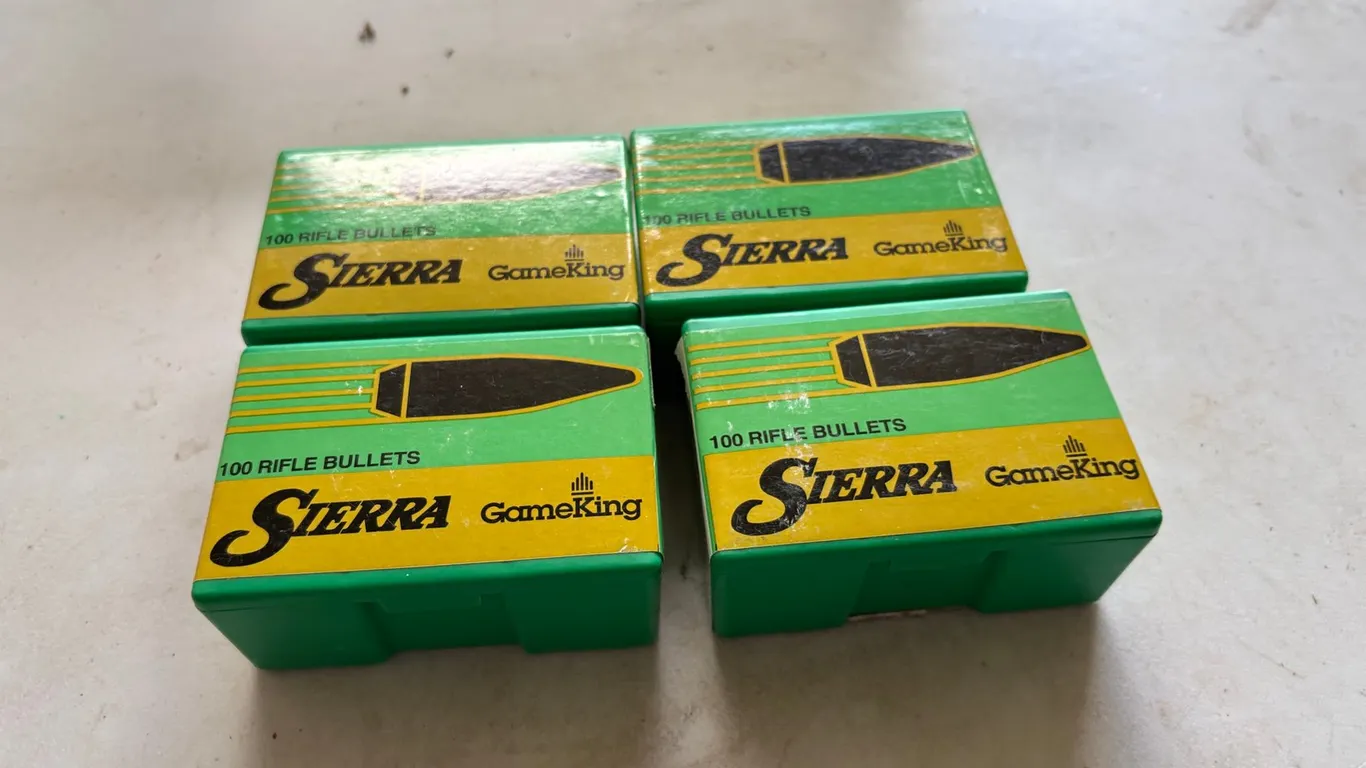 (4) Sierra 30 Cal Bullets (Arcadia, WI)