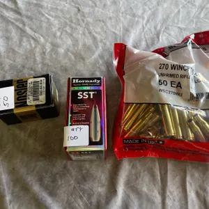 New Win 270 Brass And Bullets (Neenah,WI)