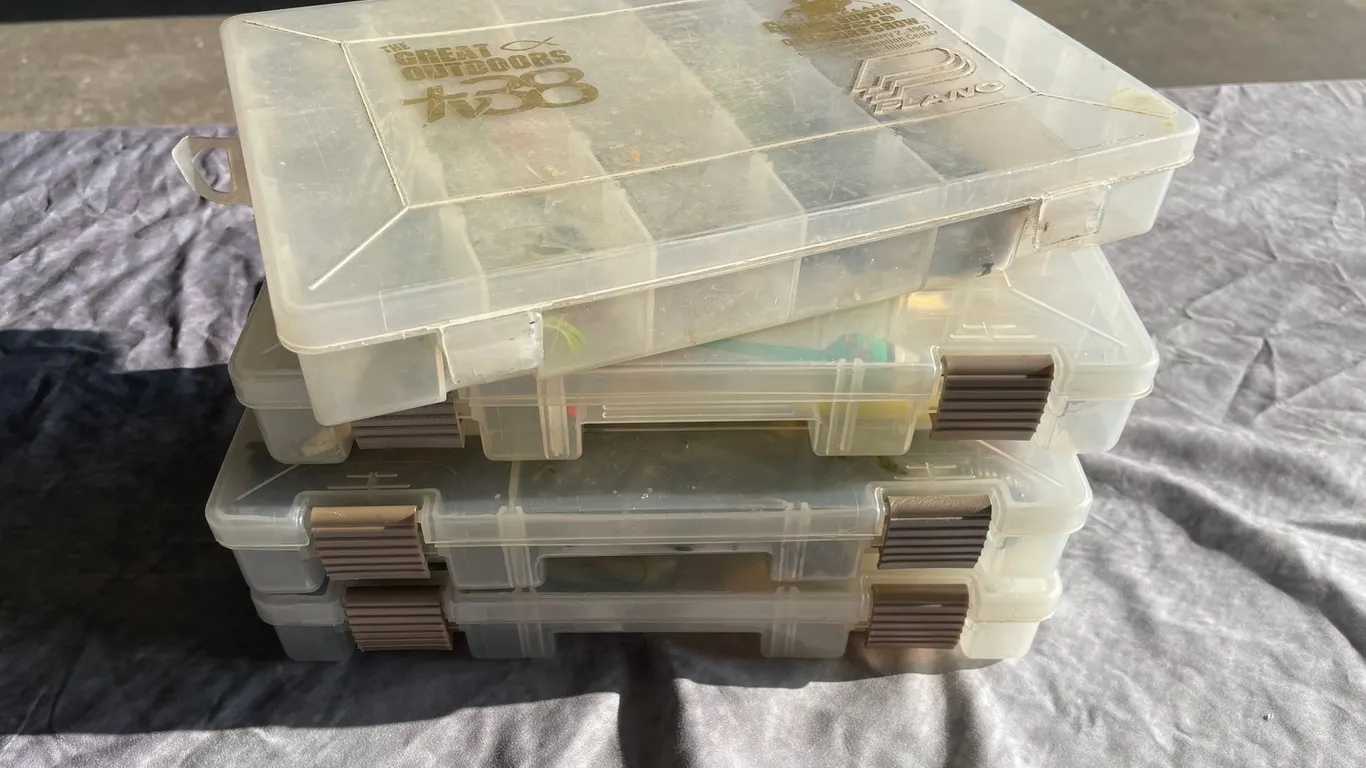 (4) Tackle Boxes W/Contents (Neenah, WI)