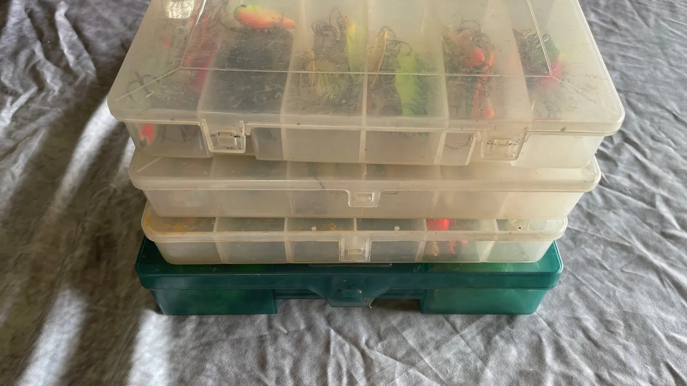 (4) Tackle Boxes W/Contents (Neenah, WI)