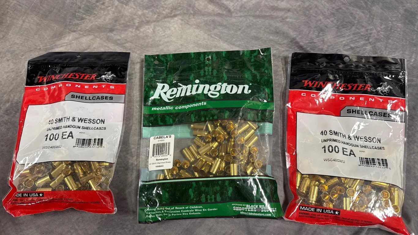 40 Smith & Wesson Brass (Neenah, WI)