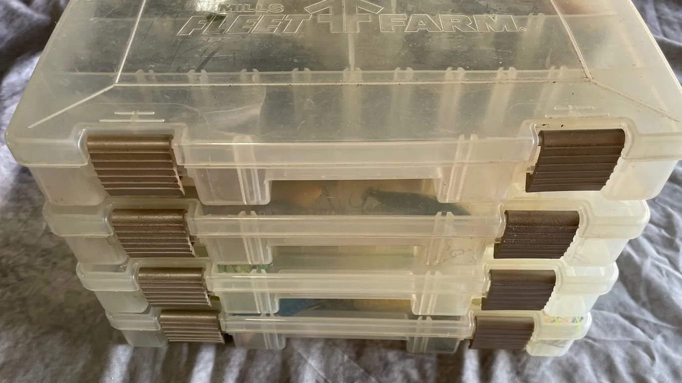 (4) Tackle Boxes W/Contents (Neenah, WI)