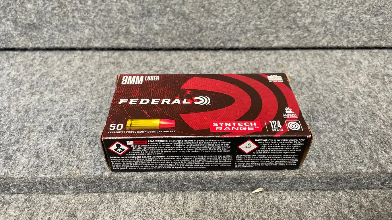(50) Rds., Federal, 9mm Luger (Downing, WI)