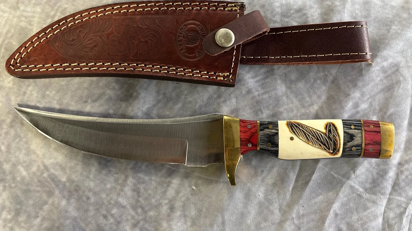 Eagle Feather Bowie Knife (Neenah, WI)