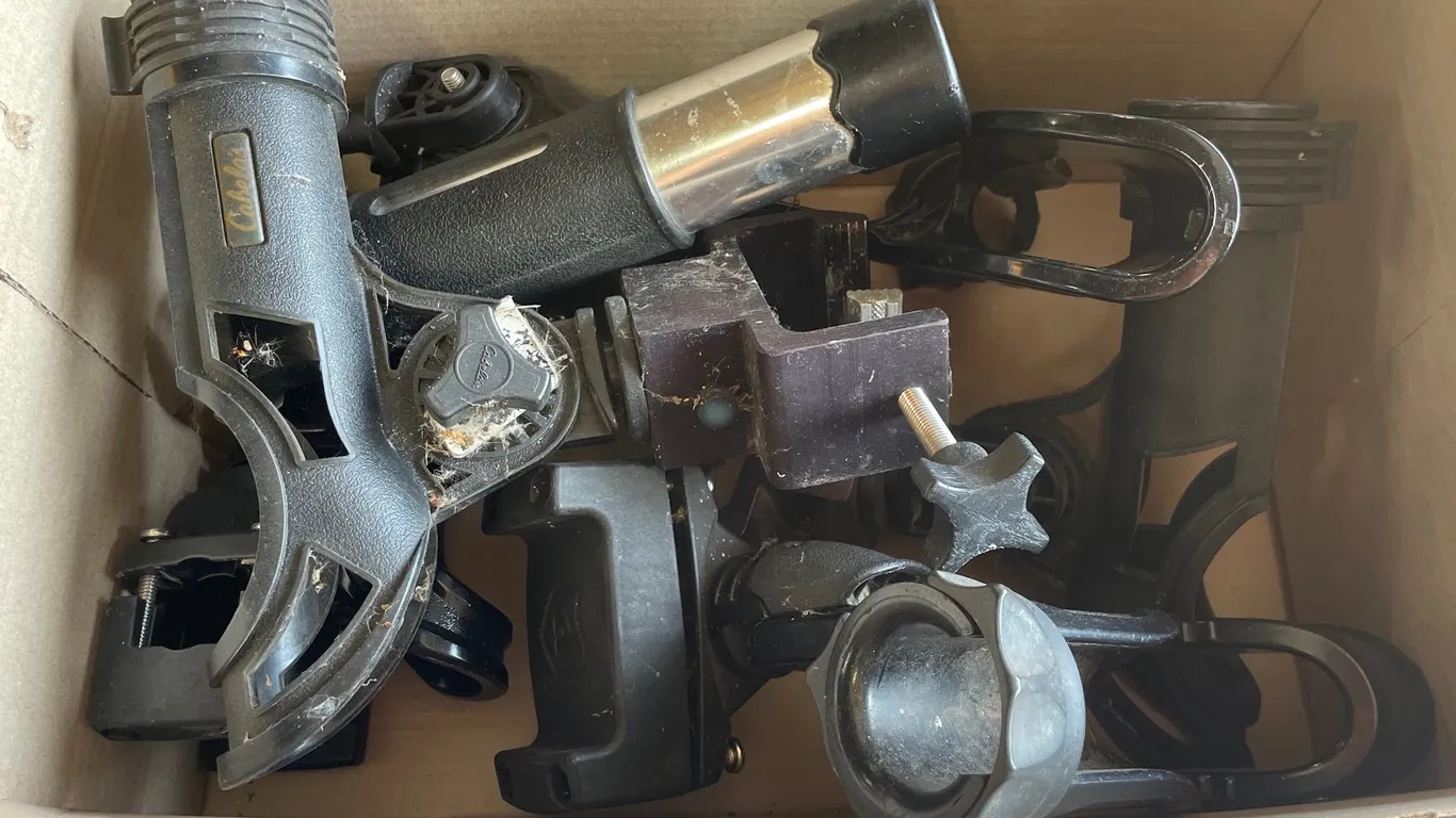 Assorted Fishing Rod Holders & Accessories (Neenah, WI)