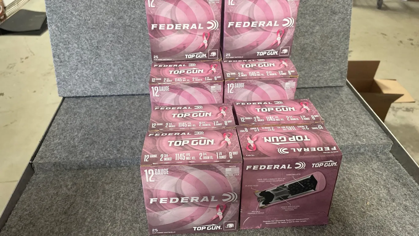 (250) Rds., Federal, 12 Ga. Top Gun Target Loads (Downing, WI)