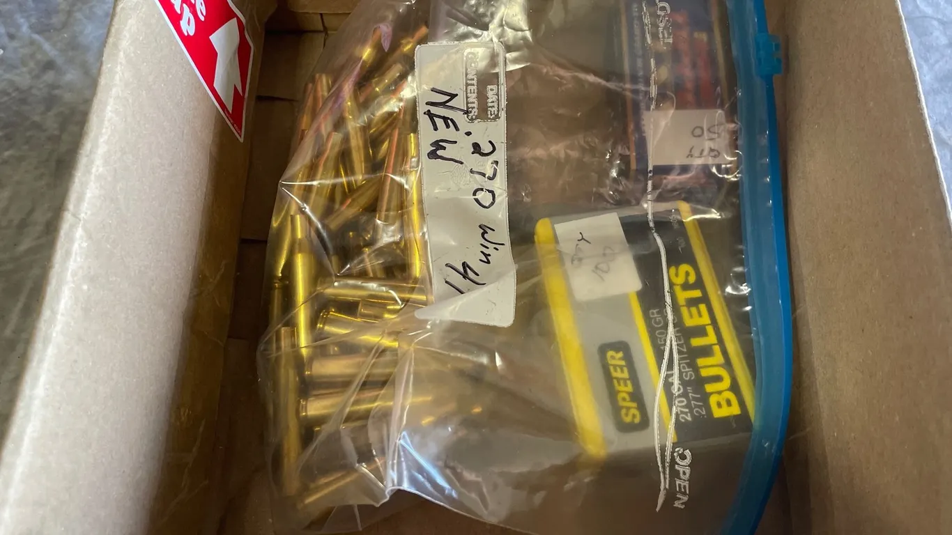 New Win 270 Brass And Bullets (Neenah, WI)