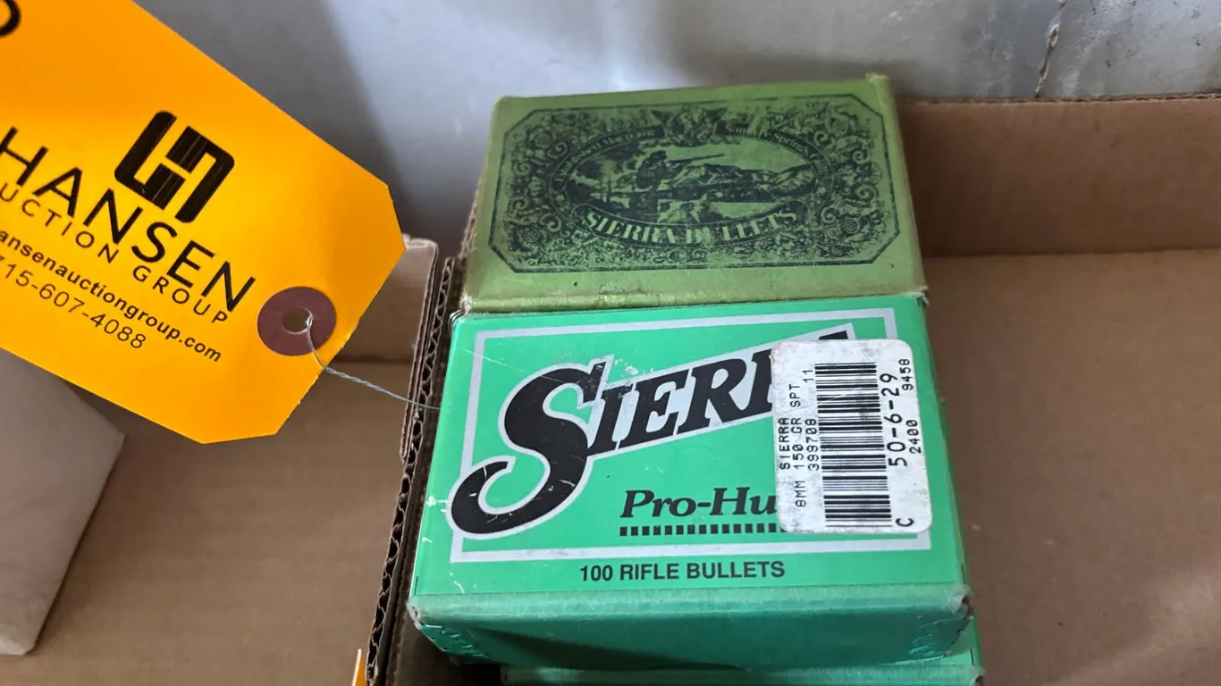 (4) Boxes of Sierra 8mm (Arcadia, WI)