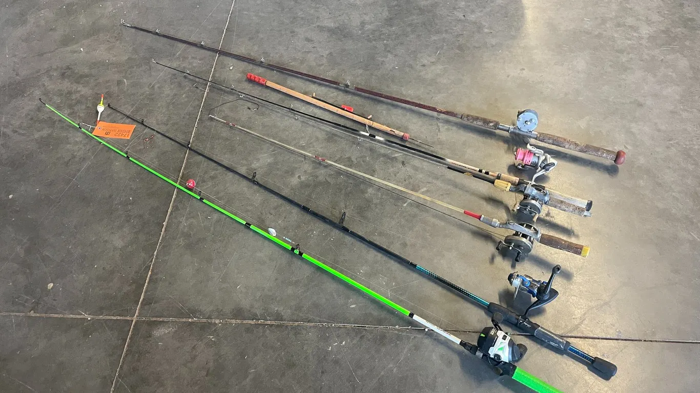 Variety of Fishing Rods (Princeton, MN)