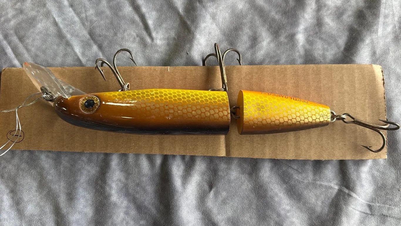Large Vintage Fishing Lure (Neenah, WI)