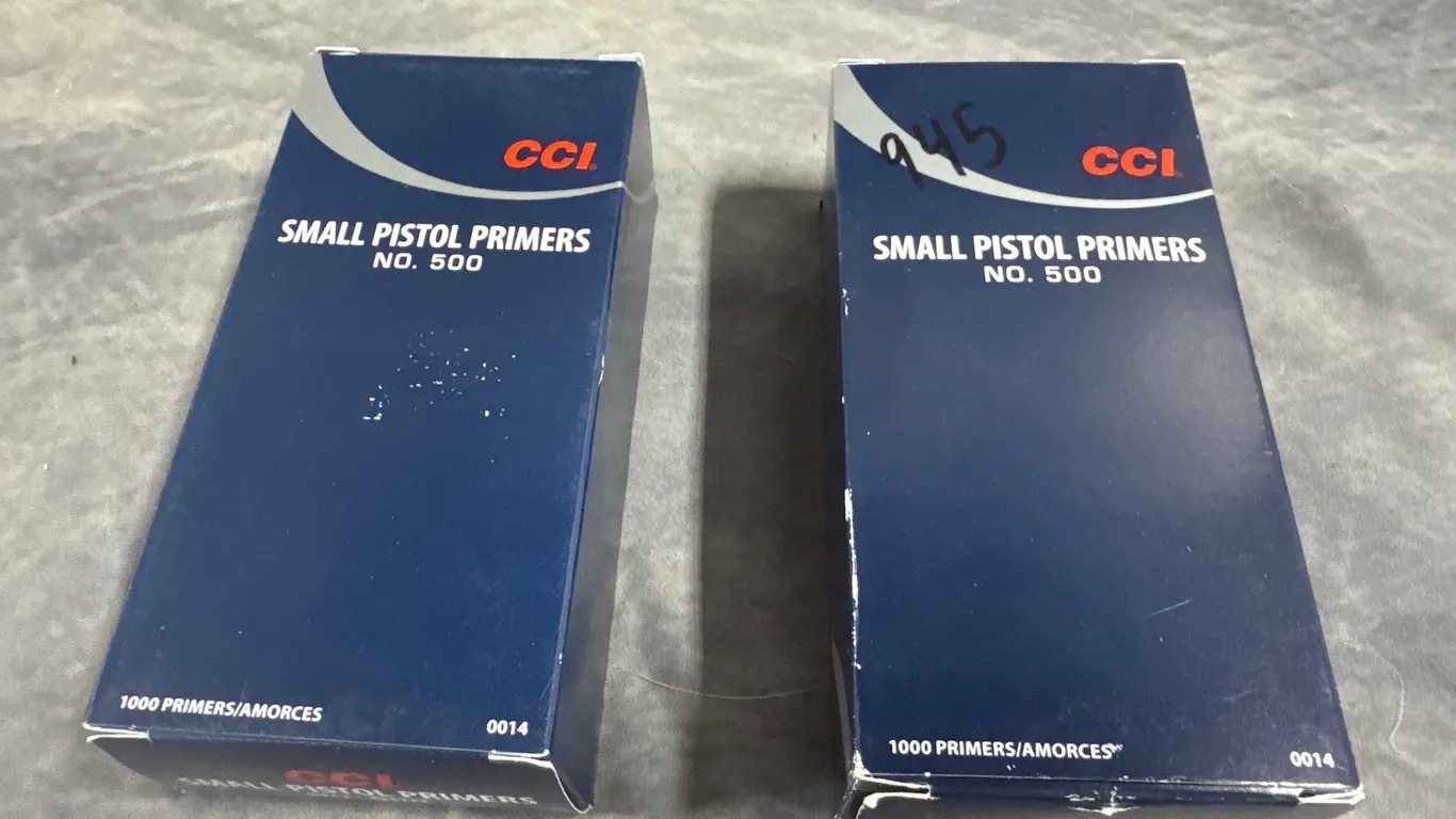 CCI Small Pistol Primers (Neenah, WI)