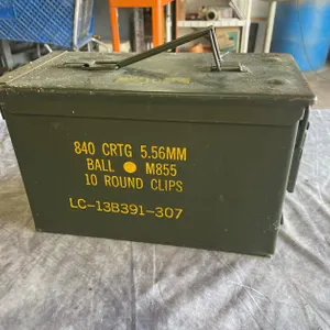 Military Surplus 5.56mm M855 Ammo Can (Neenah,WI)
