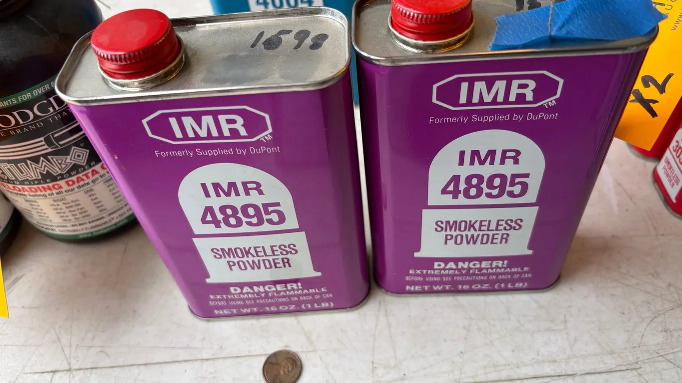 (2) IMR 4895 Smokeless Powder (Arcadia, WI)