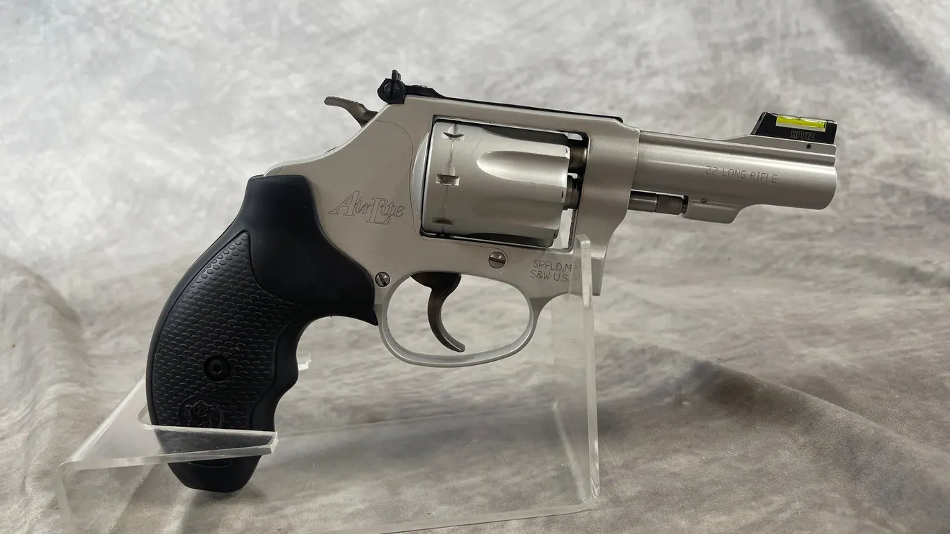 Smith & Wesson AirLite Model 317-3, 22LR Revolver, SN: CSP6666 (Neenah, WI)