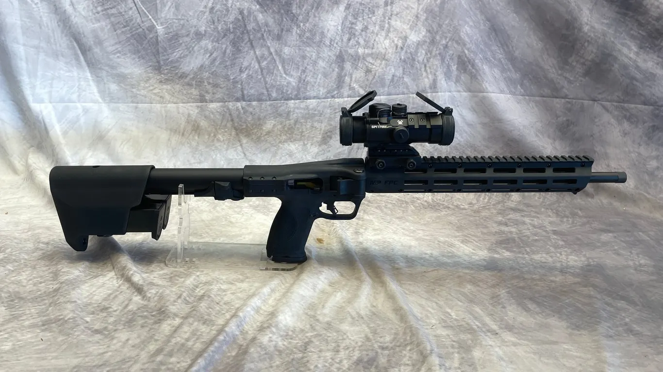 Smith & Wesson M&P FPC 10m Pistol Grip Rifle SN: V C15042 (Princeton, MN)