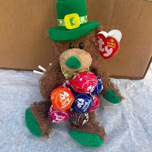 TY "Patty O'Lucky" Teddy w/ Suckers