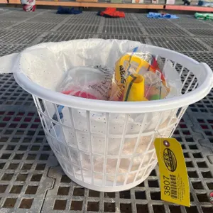 Tupperware Basket: Dishes & Toys