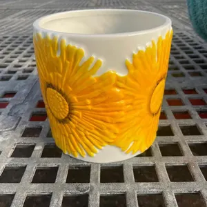 Sunflower Flower Pot